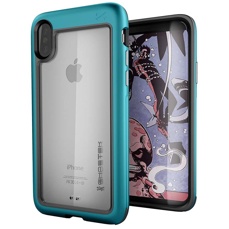 mobiletech-Ghostek-Atomic-Slim-Apple-iPhone-X-Case-teal-